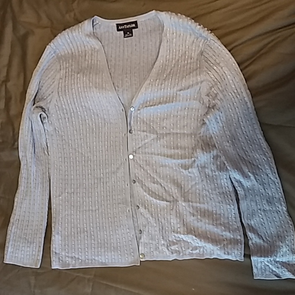4 for $20 | 100% Silk Sweater Ann Taylor